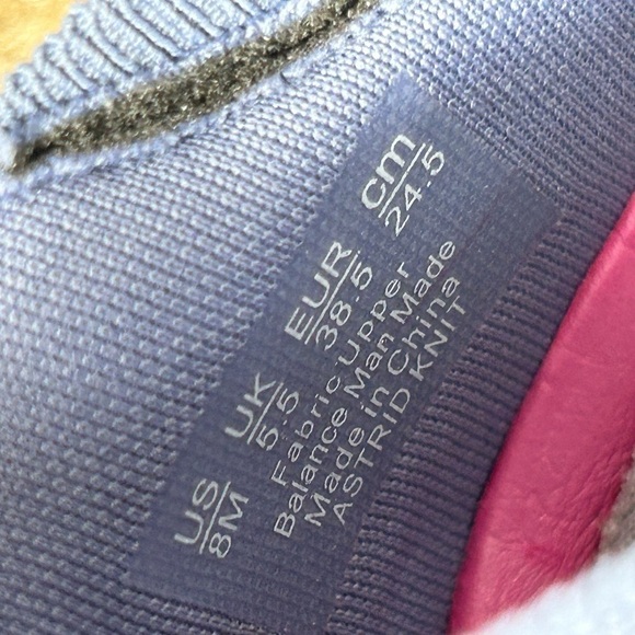 Ryka Astrid Knit Slip-On Sneaker (in tempst blue) - Picture 12 of 13